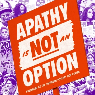 Logo for Apathy is Not an Option - Southern Poverty Law Center
