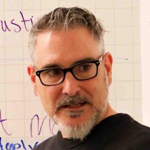 Photo of Gabe Wardell, content strategist & Podcast Summit attendee